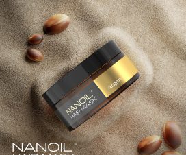 Haarmaske Nanoil mit Arganöl für dünne splissige Haare